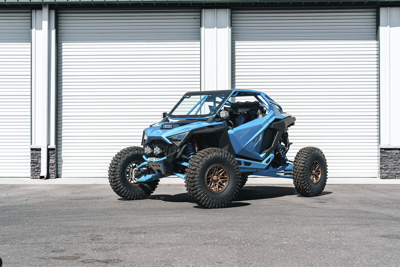 2024 Polaris RZR Pro R - KMC UTV RADAR - Bronze | MSA Wheels